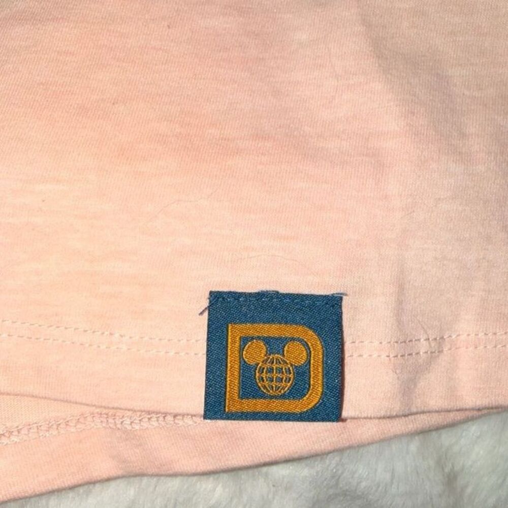 NWT Walt Disney World Patchwork Graphic Tee 3X Pink Peach Park Hopper Vacation - Picture 3 of 7